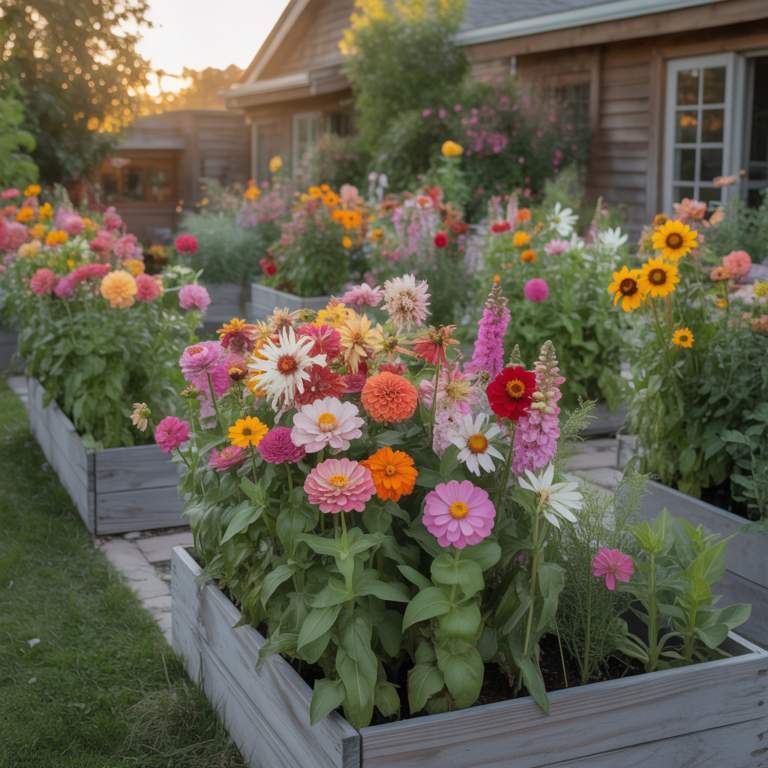 🌸20 Cut and Come Again Flower Garden Ideas